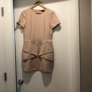 BCBG MAXAZRIA PALE PINK MINI DRESS